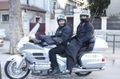 taxi moto goldwing avec passager