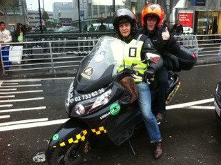 Taxi moto à Bruxelles